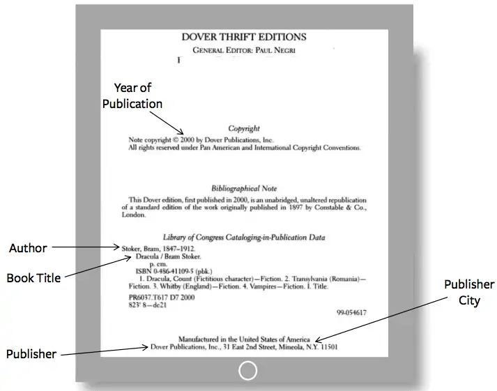 How To Cite An EBook In MLA EasyBib Citations