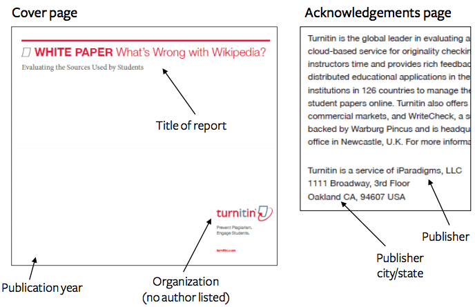 apa research report citation