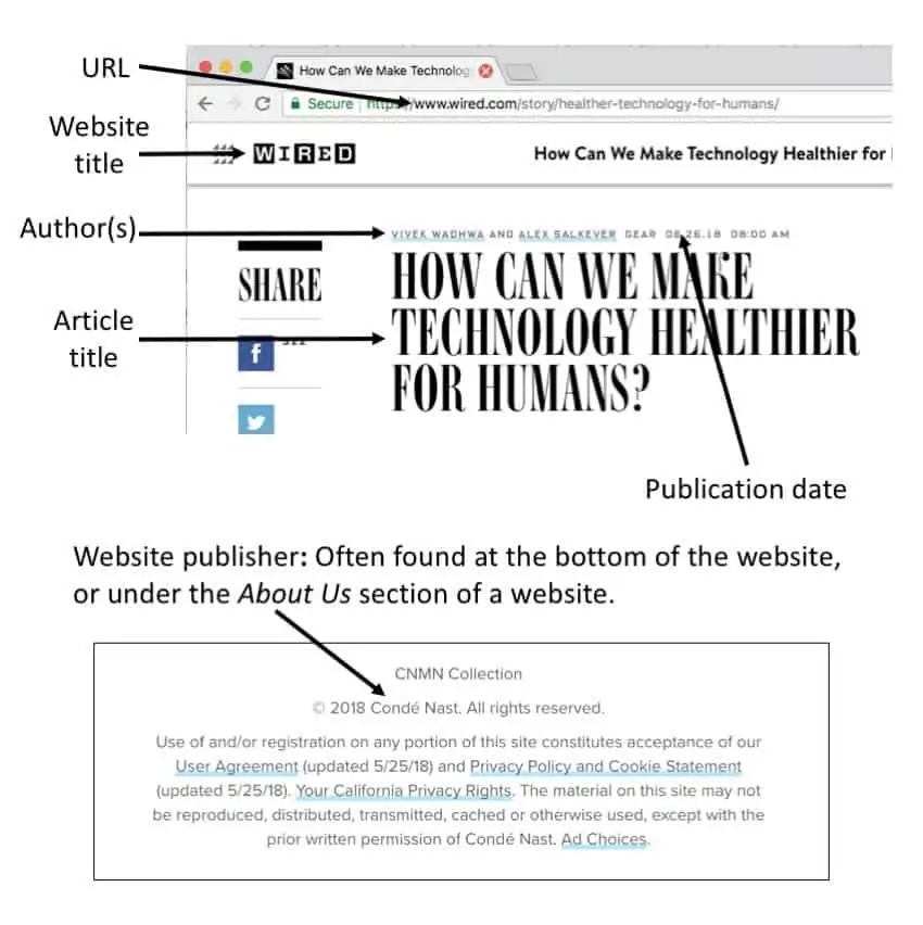 How To Cite A Website In MLA A Complete Guide EasyBib Citations