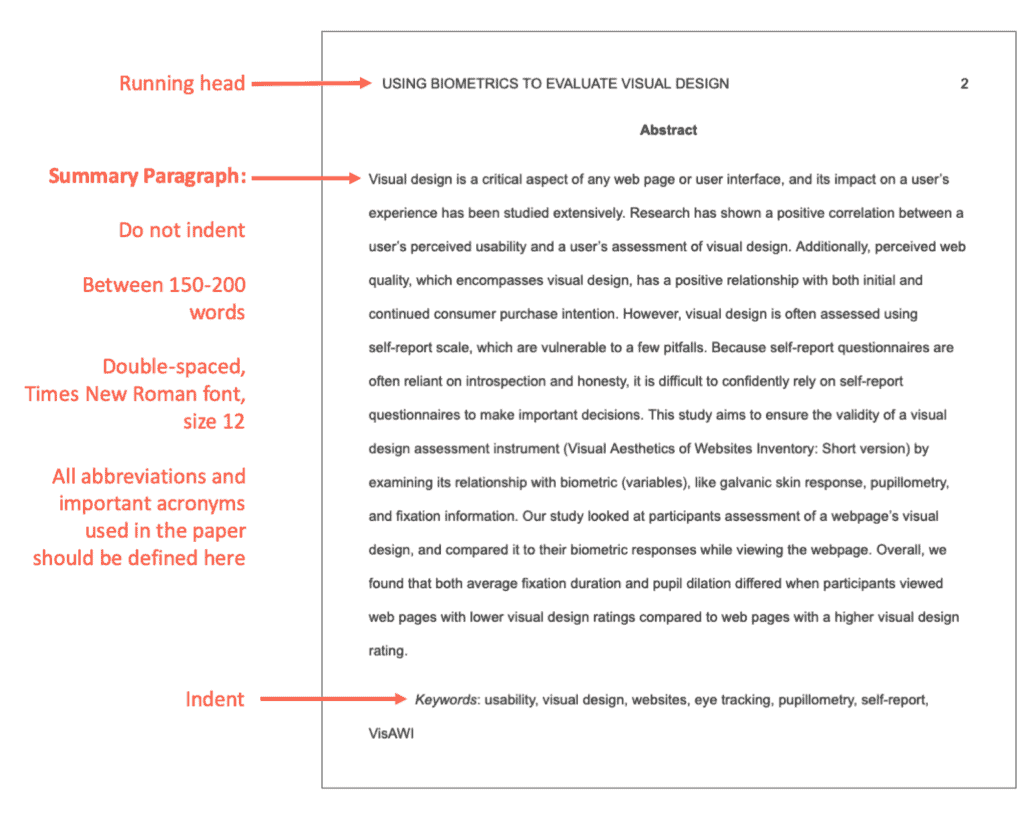 essay format double spaced