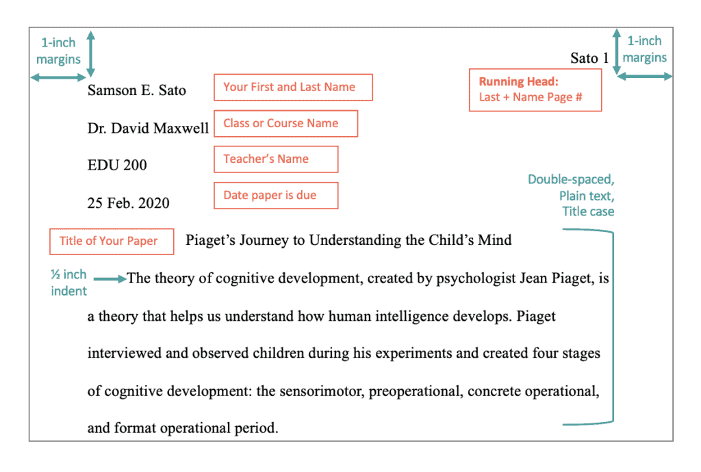 Creating An MLA Title Page EasyBib