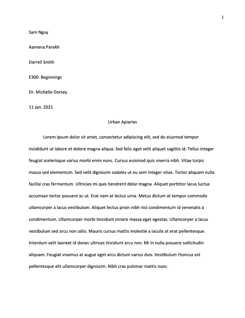 research paper cover page with abstract